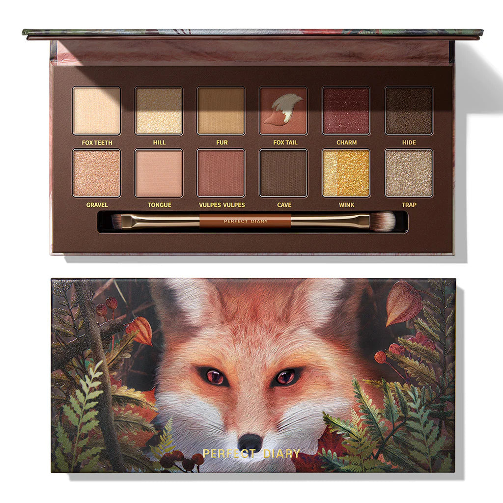 Explorer Eyeshadow Palette-Red Fox