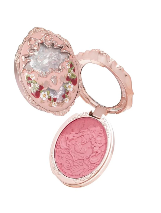 FLOWER KNOWS STRAWBERRY ROCOCO EMBOSSED BLUSH