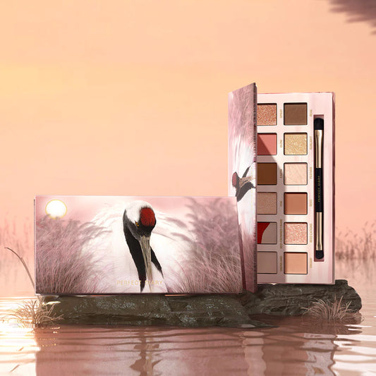 Explorer Eyeshadow Palette-Red-Crowned Crane