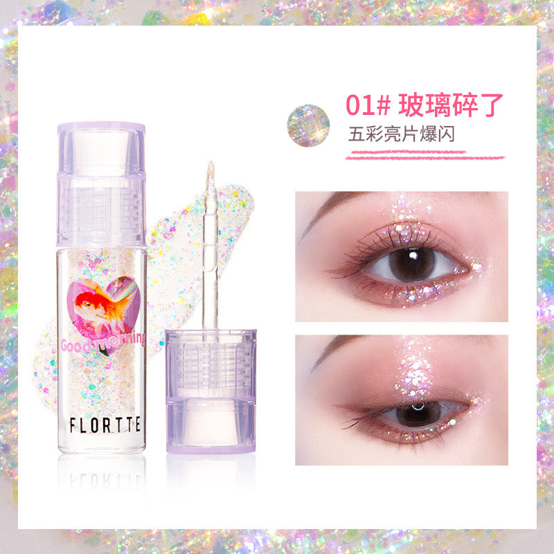 FLORTTE FLOWER FOOD BEAR LIQUID EYESHADOW