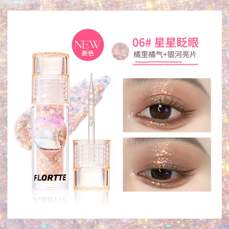 FLORTTE FLOWER FOOD BEAR LIQUID EYESHADOW