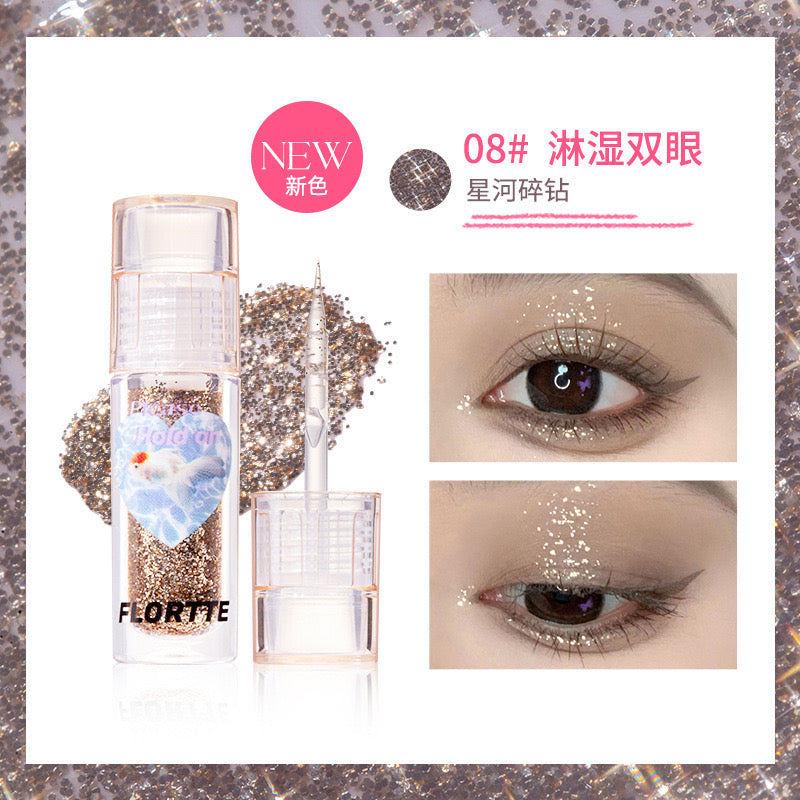 FLORTTE FLOWER FOOD BEAR LIQUID EYESHADOW