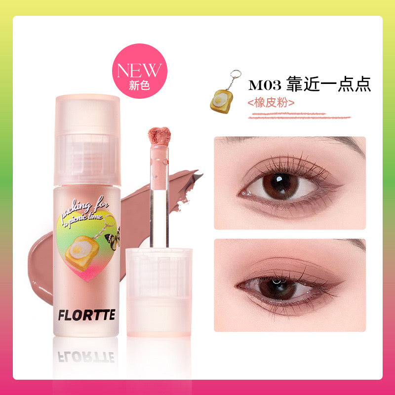 FLORTTE FLOWER FOOD BEAR LIQUID EYESHADOW