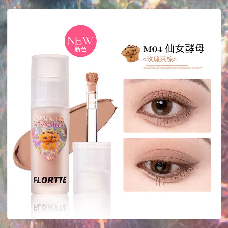 FLORTTE FLOWER FOOD BEAR LIQUID EYESHADOW