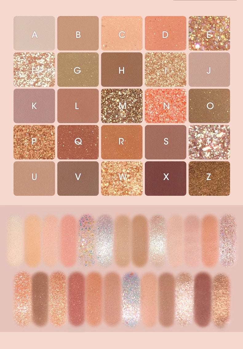 GOGOTALES 25 Colors Eyeshadow Palette