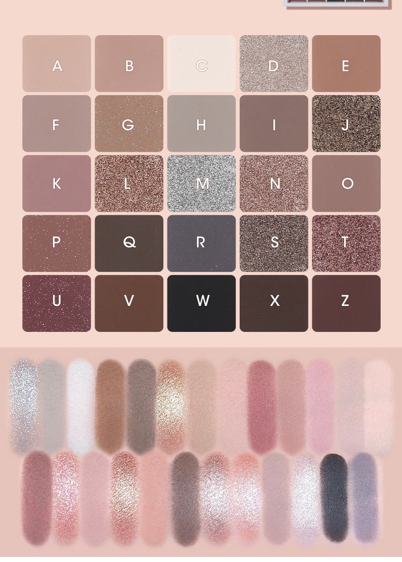 GOGOTALES 25 Colors Eyeshadow Palette