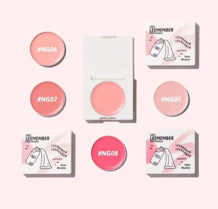 LEEMEMBER MILK FACTORY BASE BLUSHER CREAM