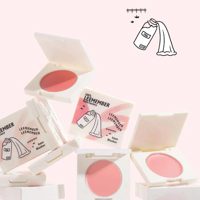 LEEMEMBER MILK FACTORY BASE BLUSHER CREAM