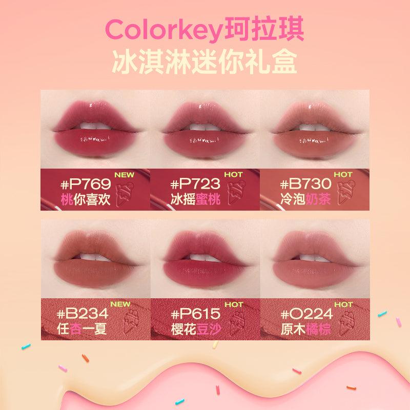 COLORKEY ICE CREAM 2.0 LIPGLOSS MINI SET