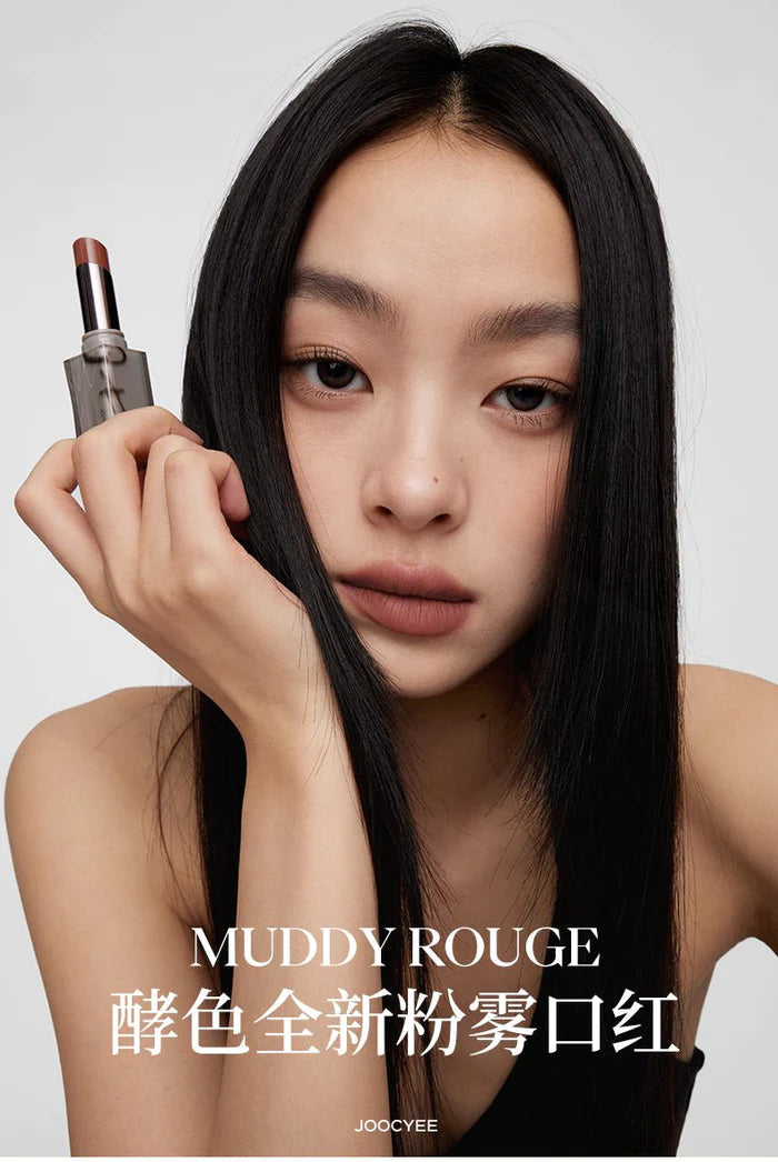 JOOCYEE SMOKY LIP ROUGE GLAZED MUDDY